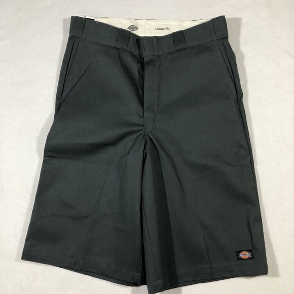 Dickies Other - NEW Dickies Mens 32 Twill Work Shorts Loose Fit 13" Inseam Gray #42283 NWT